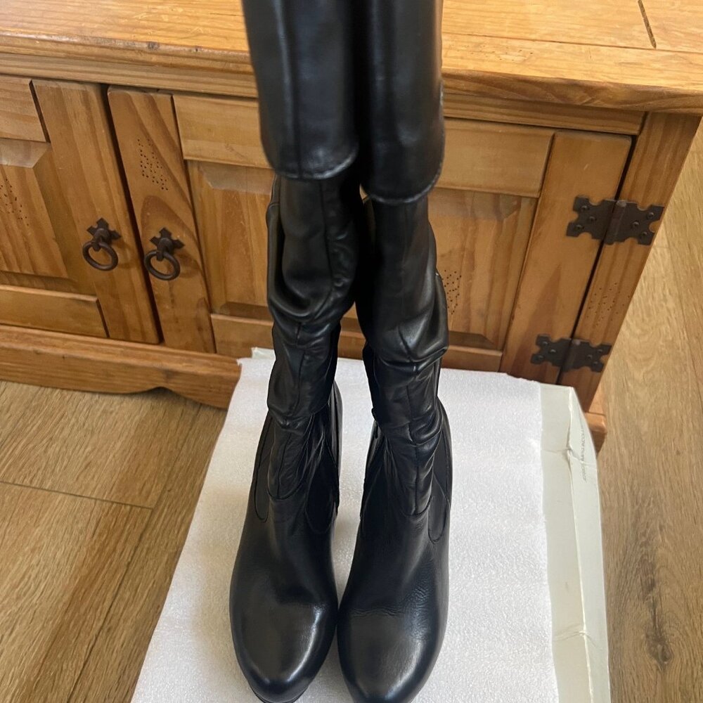 JESSICA SIMPSON KNEE HIGH BLACK BOOTS SIZE - Picture 7 of 16